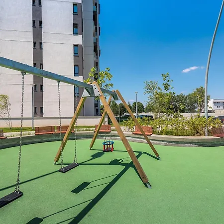 شقة Elegant Afi With Panoramic View - Metro Laminorului *